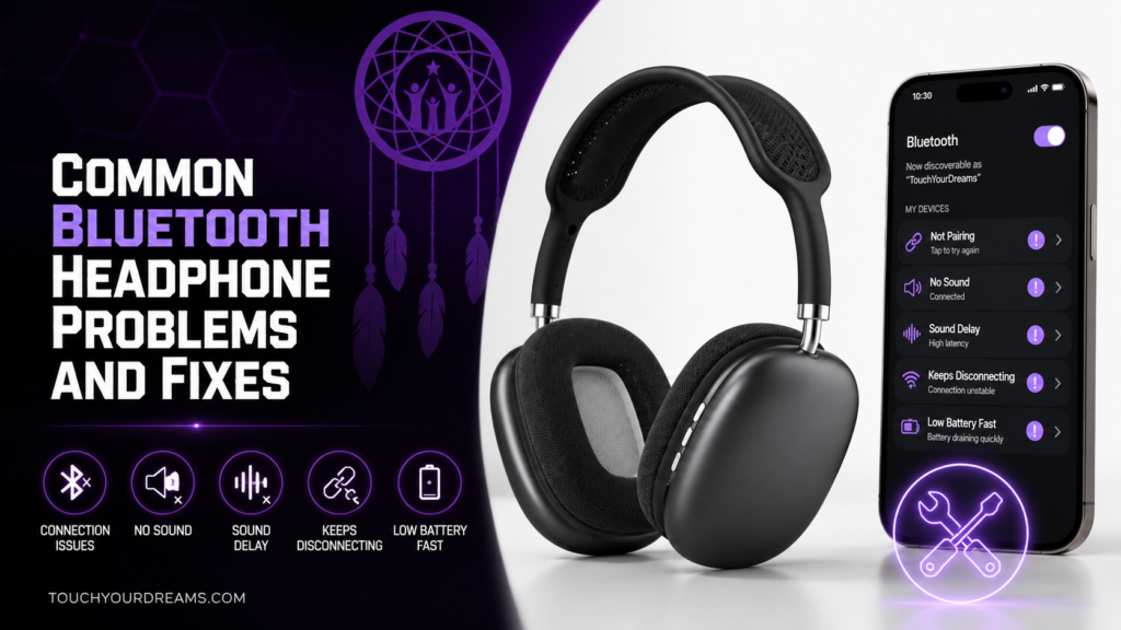 common bluetooth headphone problems and fixes