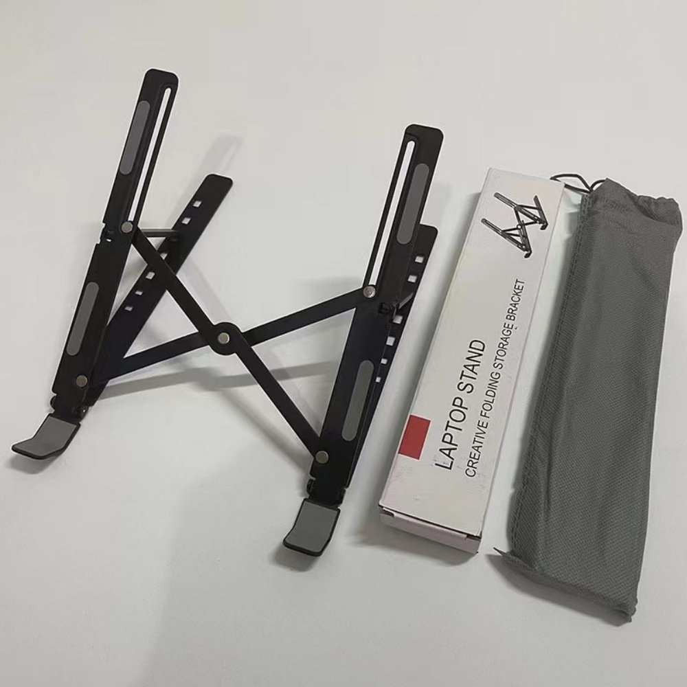 LAPTOP STAND PORTABLE ADJUSTABLE TABLET HOLDER DESK RISER FOR NOTEBOOK BOOK - Image 3